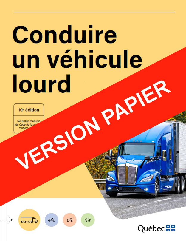 Livre de conduite de camion lourd Papier